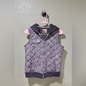 Ruff Hewn Gray Quilted Vest